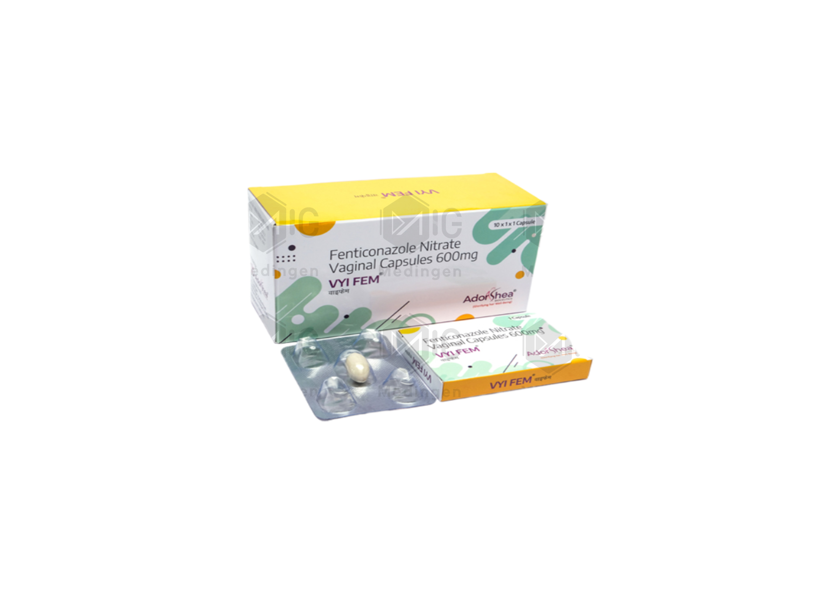 VYI FEM 600MG CAPSULES 1'S